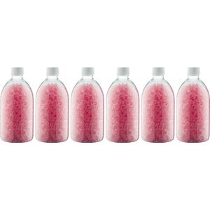 Claudius Badzout Rozen - 600 gram - Fles met witte dop - Set van 6 stuks