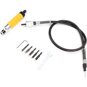 Houtbewerking Carving Beitel Set Geel Handvat Moeiteloos Timmerwerkgereedschap - Elektrisch met Moersleutel .