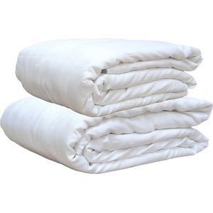 Zijden 4 Seizoenen dekbed set Suave (175 + 300 g/m2) - bamboe viscose tijk - 240x220cm