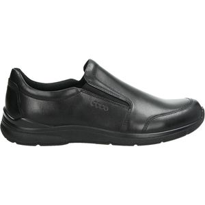 Ecco Irving Black Santiago heren instapper - Zwart - Maat 40