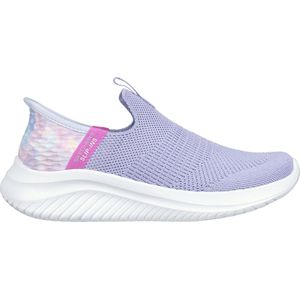 Skechers Ultra Flex 3.0 - Colory Wild Meisjes Instappers - Lila/Multicolour - Maat 37