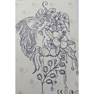Semi-permanente tatoeage - Bijna original - Makkelijk in gebruik - Kool - Sexy - Waterbestendig - Mooie ontwerpen - Natuurlijk Veganistisch - Niet-toxisch – Duur tot 10 a 15 dagen - Door idereen te gebruiken.- 93