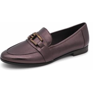 Marco Tozzi Dames Instapper - 24201-965 Brons Metallic - Maat 40