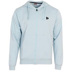 Donnay - Sweatvest met capuchon (Bruce) - Sportvest - Heren - Light Blue (025) - maat XXL