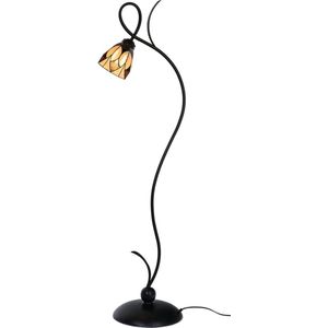 Tiffany vloerlamp Lovely Parabola small