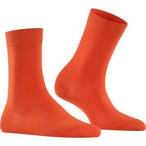 FALKE Cotton Touch damessokken - oranje (ziegel)