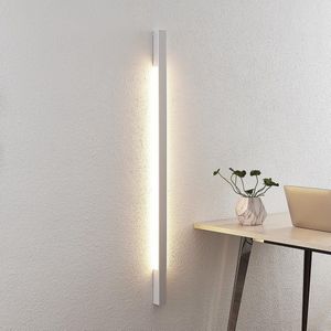 Arcchio - LED Wandlamp - 2 Lichts - Aluminium - H: 130 cm - Wit - Inclusief Lichtbronnen