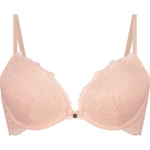 Hunkemöller Dames Lingerie Voorgevormde push-up beugel bh Marine - Roze - maat C75