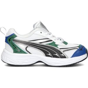 Puma Morphic Techie Lage sneakers - Jongens - Wit - Maat 37