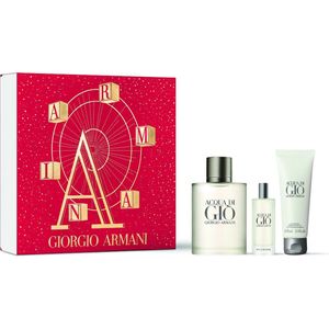 Armani Acqua di Gio Homme Gift Set Eau de Toilette 100 ml + EDT 15 ml + Shower gel 75 ml