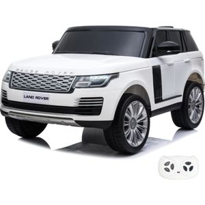 Range Rover Vogue - Elektrische kinderauto - 12V - 2 persoons - 1 tot 6 jaar - Wit