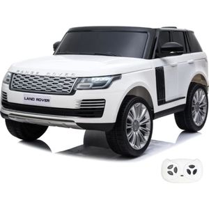 Range Rover Vogue - Elektrische Kinderauto 12V - 2-zits - 2 tot 7 jaar - Wit
