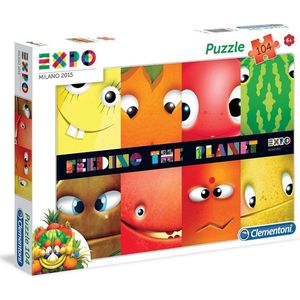 Clementoni Puzzel - Expo Feeding The Planet - 104 Stukjes