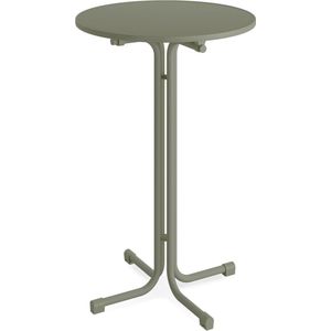 Statafel Rond Groen - Gewicht 12kg - 80x80x109cm