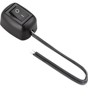 ProRide Wipschakelaar 12V ON-OFF met Aansluitkabel - Opbouw - 60cm