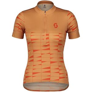 Scott Endurance 20 Korte Mouw Wielertrui Oranje XS Vrouw