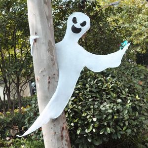 53 ""Halloween Buigbare Boom Wrap Ghost Decoraties voor Halloween Outdoor Gazon Decoraties Boom Pijler Decoraties Ghost Feestartikelen)