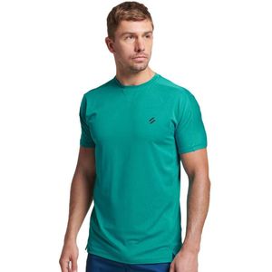 Superdry Run T-shirt Met Korte Mouwen Groen XL Man