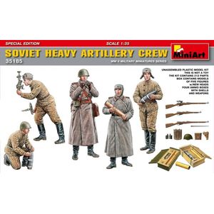 Miniart - Soviet Heavy Artillery Crew. S.e. (Min35185) - modelbouwsets, hobbybouwspeelgoed voor kinderen, modelverf en accessoires