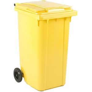 Afvalcontainer 240 liter geel | Kliko