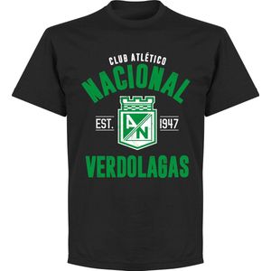 Atletico Nacional Established T-Shirt - Zwart - 4XL