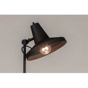 Lumidora Vloerlamp 74385 - E27 - Zwart - Metaal