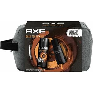 Axe Dark Temptation Toilettas Geschenkset Deospray 150 ml + Eau de Toilette 50 ml 1 set