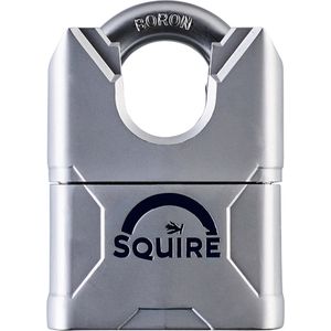 Hangslot Squire Mercury 50CS - IJzersterk slot - Hangslot met sleutel - Voor binnen en buiten - Duurzaam - Gesloten beugel - 50mm