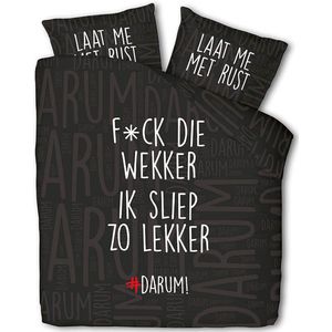 Dekbedovertrek #DARUM! F*ck die wekker!