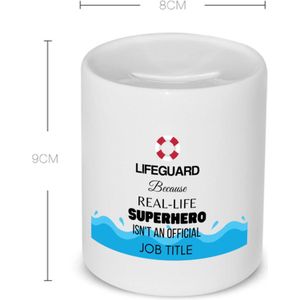 Akyol - 's werelds beste badmeester Spaarpot - Badmeester - badmeesters - 's werelds beste badmeester - cadeau badmeester - zwemmen - zwemdiploma - cadeau - kado - gift - geschenk - vaderdag - lifeguard - 350 ML inhoud