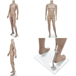 vidaXL Etalagepop man zonder hoofd - Mannequin - Mannequins - Paspop - Paspoppen