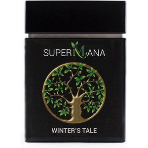 SuperMana bioloigsche thee - Winters tale met o.a. Pu Erh thee, kaneel, gember, mate, kardemom en meer - losse thee