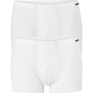 SCHIESSER Cotton Essentials shorts (2-pack) - wit - Maat: XL