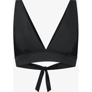 MKBM Wide Triangle Bikinitopje Zwart - Maat: XXL