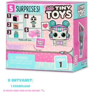 LOL Surprise Tiny Toys - 1 exemplaar - Verrassingsset - 5-delig