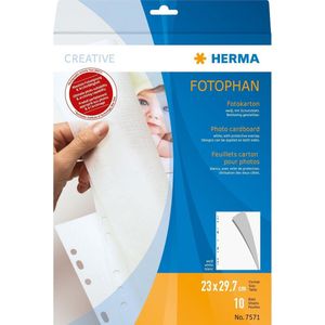 Herma Fotobladen Fotobox wit 10 vel