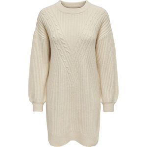 ONLY ONLALLIE LIFE LS ONECK DRESS CC KNT Dames Jurk - Maat S