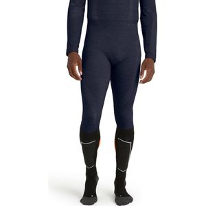 FALKE Wool-Tech Long Tights warmend, anti zweet functioneel ondergoed sportbroek heren blauw - Matt S
