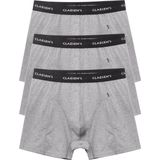 Claesen's® - Heren 3-pack Boxer - Grijs - 95% Katoen - 5% Lycra