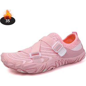 Livano Waterschoenen Voor Kinderen & Volwassenen - Aqua Shoes - Aquaschoenen - Afzwemschoenen - Zwemles Schoenen - Roze - 40