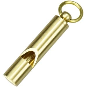 Fluitje - scheidsrechtersfluit - overlevingsfluit - Noodfluit - koper - messing