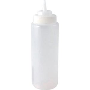 Knijpfles Transparant - 680ml