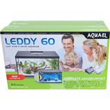 AquaEl Leddy - Complete Aquarium Set - Zwart - 60x30x30 cm - 54L