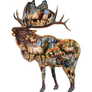 Vormpuzzel Cynthie Fisher - Bugle call
