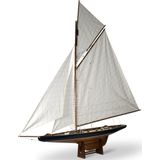 Authentic Models - America's Cup Columbia 1901, Large - boot - schip - miniatuur zeilboot - Miniatuur schip - zeilboot decoratie - Woonkamer decoratie