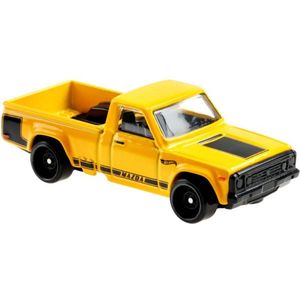 Hot Wheels Auto Hot Pickups Mazda Repu 8 Cm Geel/zwart