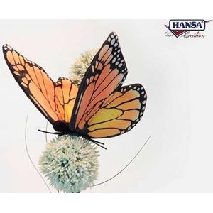 Pluche Vlinder Oranje, Hansa