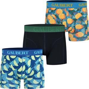 GAUBERT 3-PACK Premium Heren Bamboe Boxershort GBSET-678-L