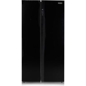 Domo DO934SBS - Amerikaanse koelkast - A+ - RVS