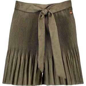 NoBell meiden plisse korte broek Silia Army Green